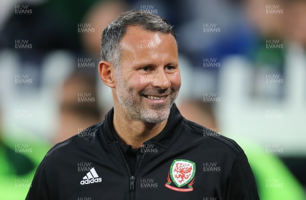 060918 - Wales v Republic of Ireland, UEFA Nations League - Wales Manager Ryan Giggs at the start of the match
