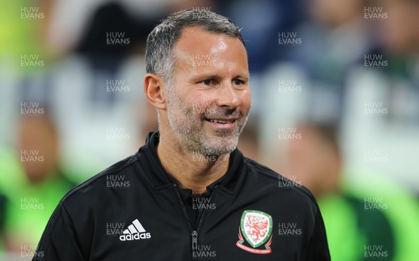 060918 - Wales v Republic of Ireland, UEFA Nations League - Wales Manager Ryan Giggs at the start of the match