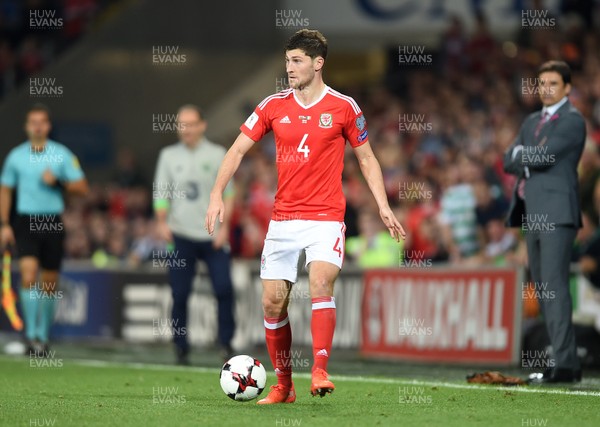 091017 - Wales v Republic of Ireland - FIFA World Cup Qualifier 2018 - Ben Davies of Wales