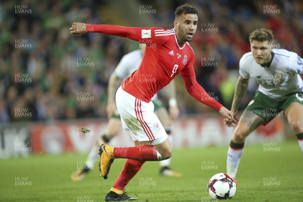 091017 - Wales v Republic of Ireland, FIFA World Cup 2018 Qualifier - Hal Robson-Kanu of Wales