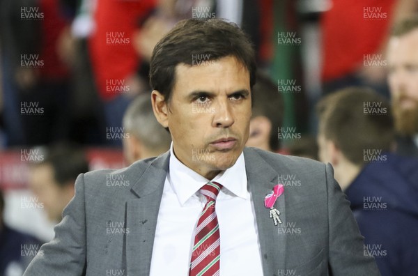091017 - Wales v Republic of Ireland, FIFA World Cup 2018 Qualifier - Wales manager Chris Coleman