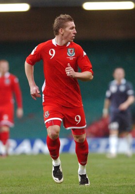 17.10.07 - Euro 2008 Qualifying Match, Group D Wales v Republic of Ireland Wales' Freddy Eastwood 
