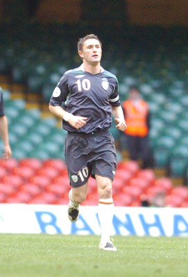 17.10.07 - Euro 2008 Qualifying Match, Group D Wales v Republic of Ireland Ireland's Robbie Keane 