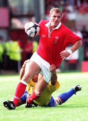 300897 - Wales v Romania - Leigh Davies of Wales