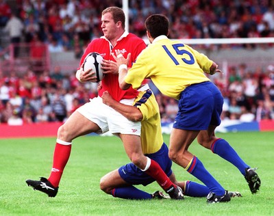 300897 - Wales v Romania - Leigh Davies of Wales