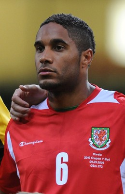 09.09.09 - Wales v Russia - World Cup 2010 Qualifier Group Four - Ashley Williams of Wales. 