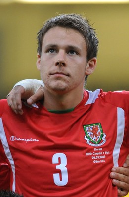 09.09.09 - Wales v Russia - World Cup 2010 Qualifier Group Four - Chris Gunter of Wales. 
