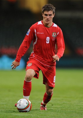 09.09.09 - Wales v Russia - World Cup 2010 Qualifier Group Four - Aaron Ramsey of Wales. 
