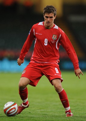 09.09.09 - Wales v Russia - World Cup 2010 Qualifier Group Four - Aaron Ramsey of Wales. 