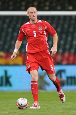 09.09.09 - Wales v Russia - World Cup 2010 Qualifier Group Four - James Collins of Wales. 