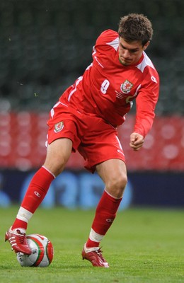 09.09.09 - Wales v Russia - World Cup 2010 Qualifier Group Four - Aaron Ramsey of Wales. 