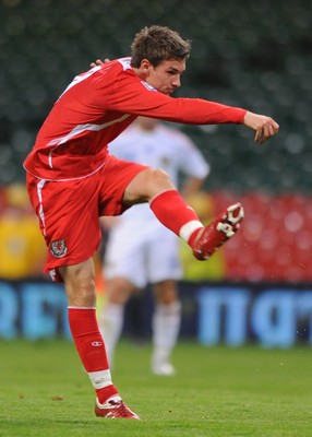 09.09.09 - Wales v Russia - World Cup 2010 Qualifier Group Four - Aaron Ramsey of Wales. 