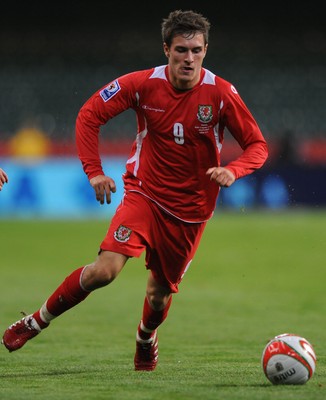 09.09.09 - Wales v Russia - World Cup 2010 Qualifier Group Four - Aaron Ramsey of Wales. 