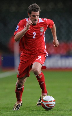 09.09.09 - Wales v Russia - World Cup 2010 Qualifier Group Four - Sam Ricketts of Wales. 
