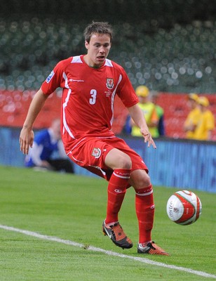 09.09.09 - World Cup Qualifying Group 4 Wales v Russia Wales' Chris Gunter   