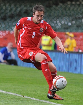 09.09.09 - World Cup Qualifying Group 4 Wales v Russia Wales' Chris Gunter   