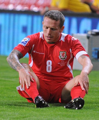 09.09.09 - World Cup Qualifying Group 4 Wales v Russia Wales' Craig Bellamy   