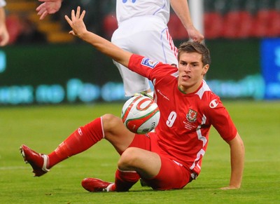 09.09.09 - World Cup Qualifying Group 4 Wales v Russia Wales' Aaron Ramsey   