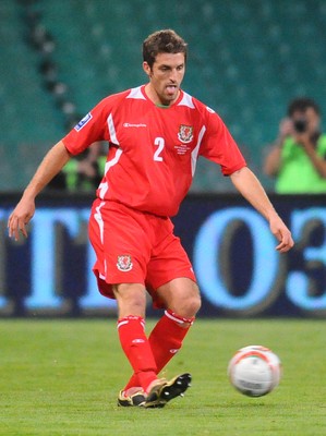 09.09.09 - World Cup Qualifying Group 4 Wales v Russia Wales' Sam Ricketts  