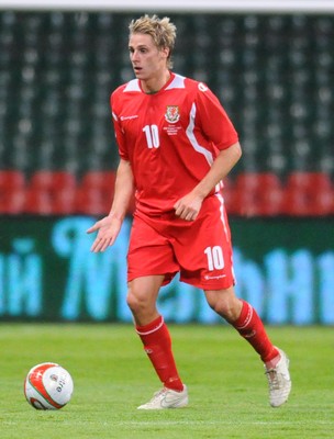09.09.09 - World Cup Qualifying Group 4 Wales v Russia Wales' David Edwards  