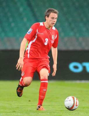 09.09.09 - World Cup Qualifying Group 4 Wales v Russia Wales' Chris Gunter   