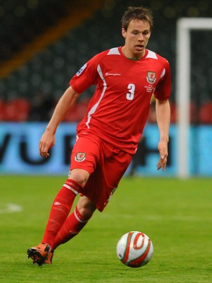 09.09.09 - World Cup Qualifying Group 4 Wales v Russia Wales' Chris Gunter   