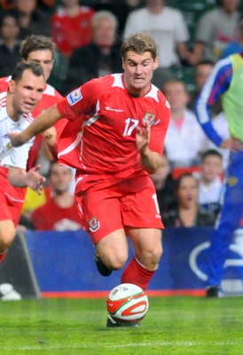 09.09.09 - World Cup Qualifying Group 4 Wales v Russia Wales' Sam Vokes    
