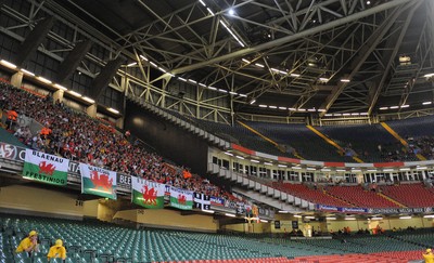 09.09.09 - World Cup Qualifying Group 4 Wales v Russia Wales fans 