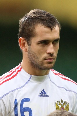09.09.09 - Wales v Russia, World Cup Qualifying Group 4 -  Russia's Alexander Kerzhakov 