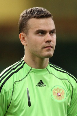 09.09.09 - Wales v Russia, World Cup Qualifying Group 4 -  Russia's keeper Igor Akinfeev  