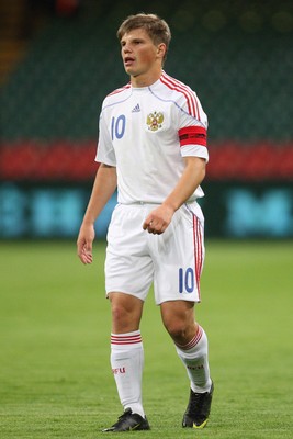 09.09.09 - Wales v Russia, World Cup Qualifying Group 4 -  Russia's Andrey Arshavin  