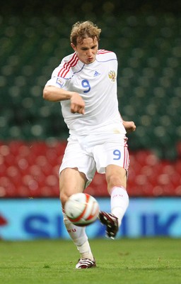 09.09.09 - Wales v Russia, World Cup Qualifying Group 4 -  Russia's Roman Pavlyuchenko 