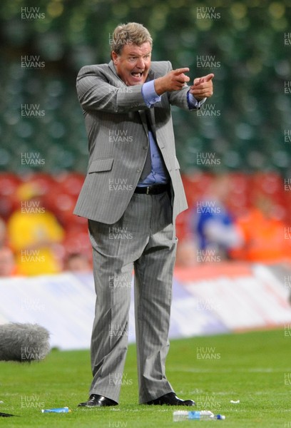 09.09.09 -  Wales v Russia - World Cup 2010 Qualifier Group Four - Wales manager John Toshack. 