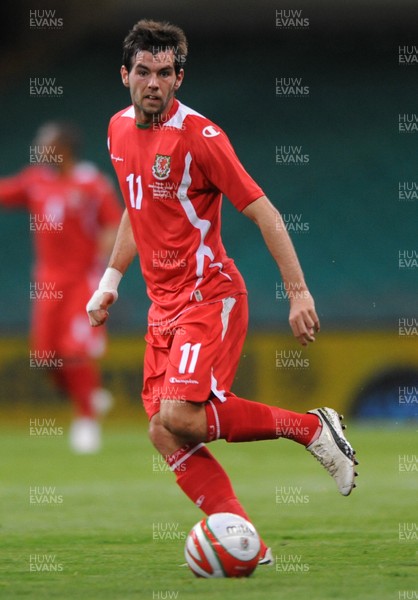 09.09.09 - Wales v Russia - World Cup 2010 Qualifier Group Four - Joe Ledley of Wales. 