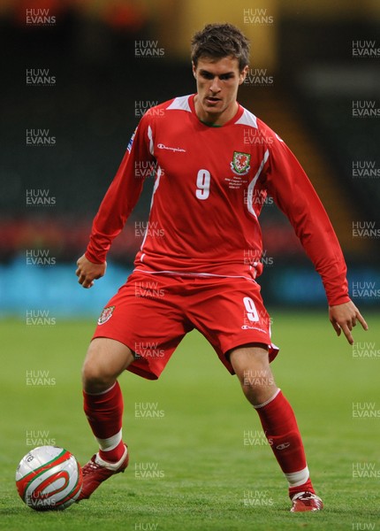 09.09.09 - Wales v Russia - World Cup 2010 Qualifier Group Four - Aaron Ramsey of Wales. 