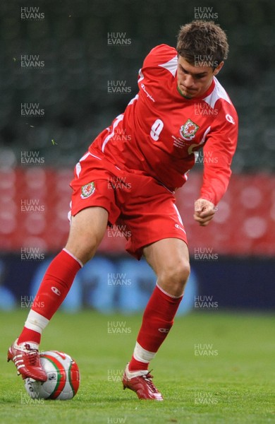 09.09.09 - Wales v Russia - World Cup 2010 Qualifier Group Four - Aaron Ramsey of Wales. 