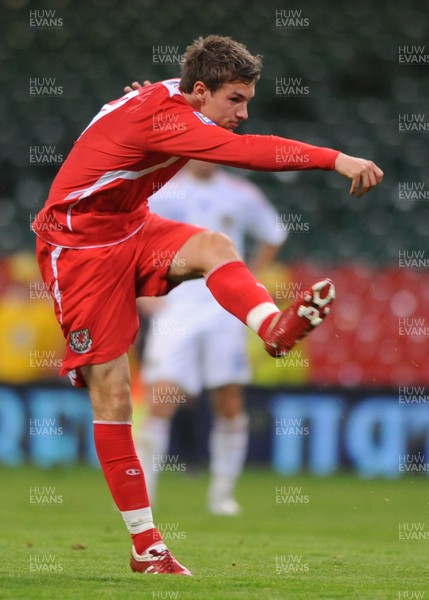 09.09.09 - Wales v Russia - World Cup 2010 Qualifier Group Four - Aaron Ramsey of Wales. 