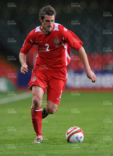 09.09.09 - Wales v Russia - World Cup 2010 Qualifier Group Four - Sam Ricketts of Wales. 