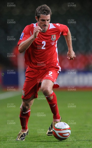 09.09.09 - Wales v Russia - World Cup 2010 Qualifier Group Four - Sam Ricketts of Wales. 