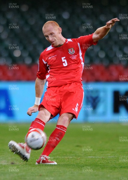 09.09.09 - Wales v Russia - World Cup 2010 Qualifier Group Four - James Collins of Wales. 