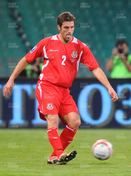 09.09.09 - World Cup Qualifying Group 4 Wales v Russia Wales' Sam Ricketts  