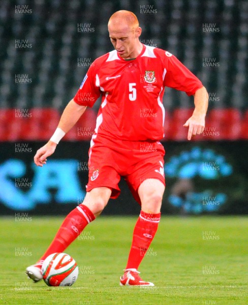09.09.09 - World Cup Qualifying Group 4 Wales v Russia Wales' James Collins   