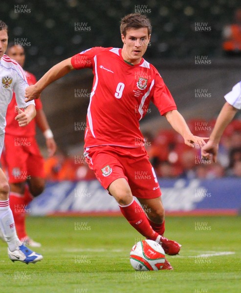 09.09.09 - World Cup Qualifying Group 4 Wales v Russia Wales' Aaron Ramsey   