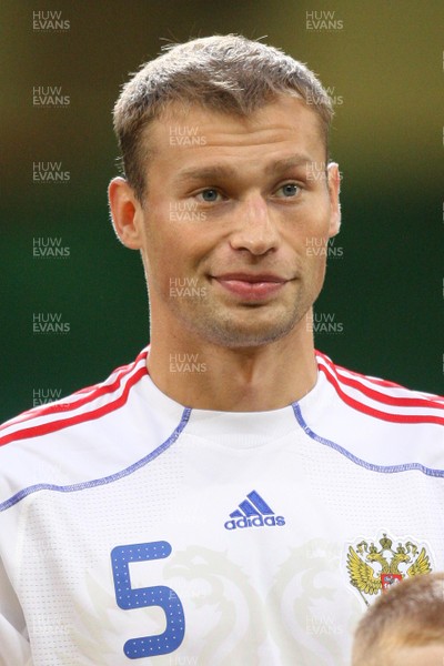 09.09.09 - Wales v Russia, World Cup Qualifying Group 4 -  Russia's Vasili Berezutsky  