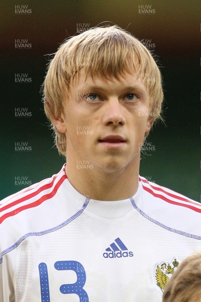 09.09.09 - Wales v Russia, World Cup Qualifying Group 4 -  Russia's Renat Yanbaev  
