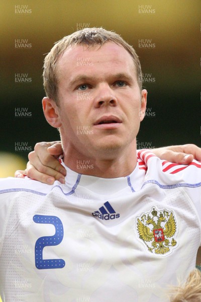 09.09.09 - Wales v Russia, World Cup Qualifying Group 4 -  Russia's Alexander Anyukov  