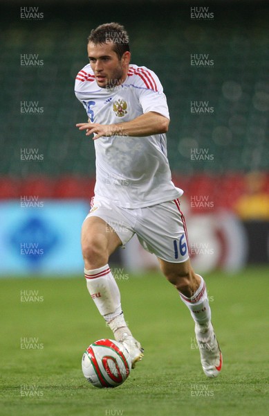 09.09.09 - Wales v Russia, World Cup Qualifying Group 4 -  Russia's Alexander Kerzhakov 