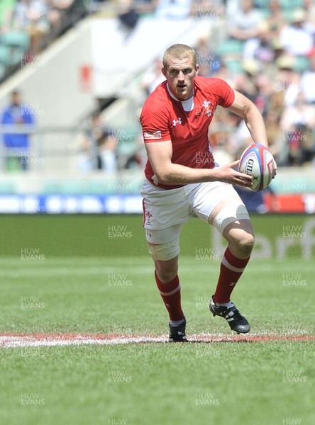 120513 - Wales v Samoa - Bowl Semi Final - HSBC Sevens World Series - Craig Price of Wales