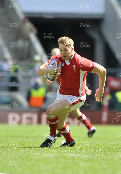 120513 - Wales v Samoa - Bowl Semi Final - HSBC Sevens World Series - James Davies of Wales