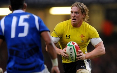 13.11.09 - Wales v Samoa - Invesco Perpetual Series 2009 - Wales' Andy Powell. 